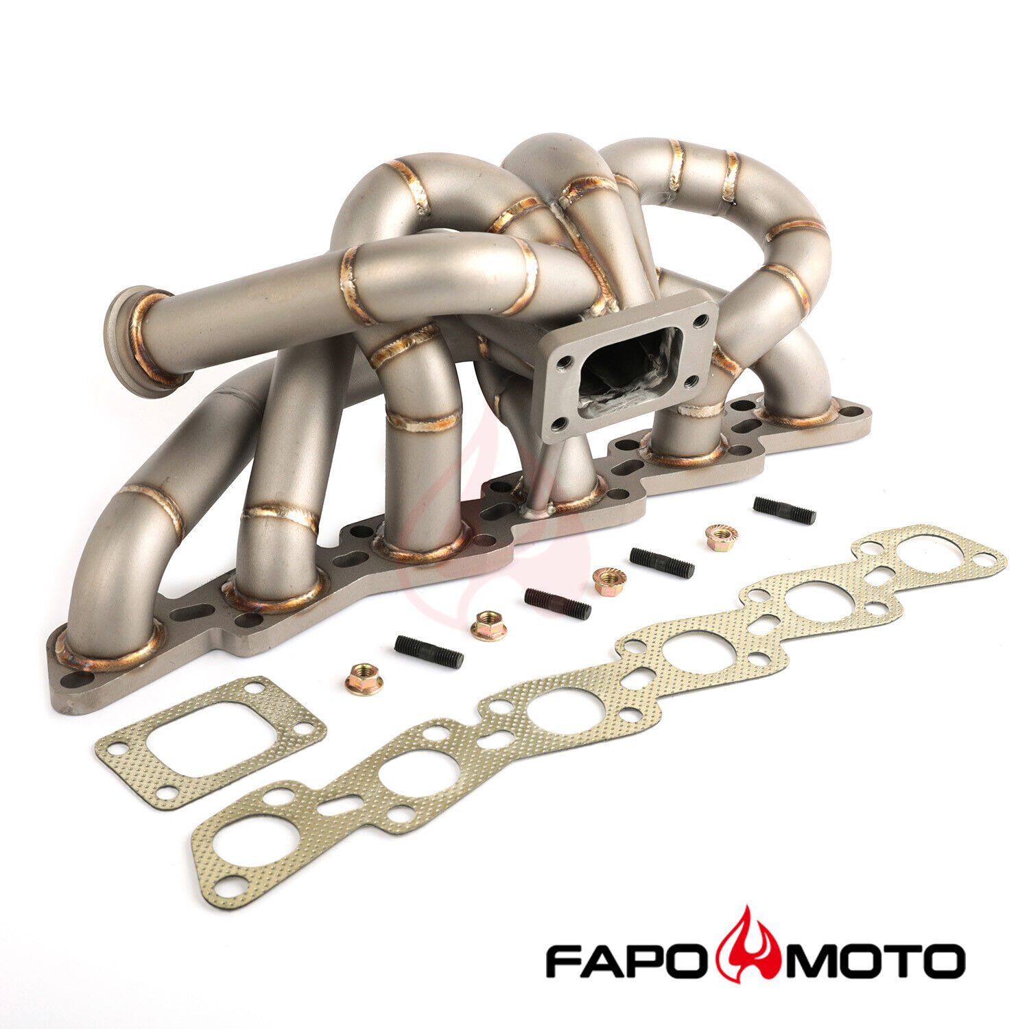 FAPO Equal Length T3 Turbo Manifold for Skyline GTR RB25DET 44mm WG Top Mount