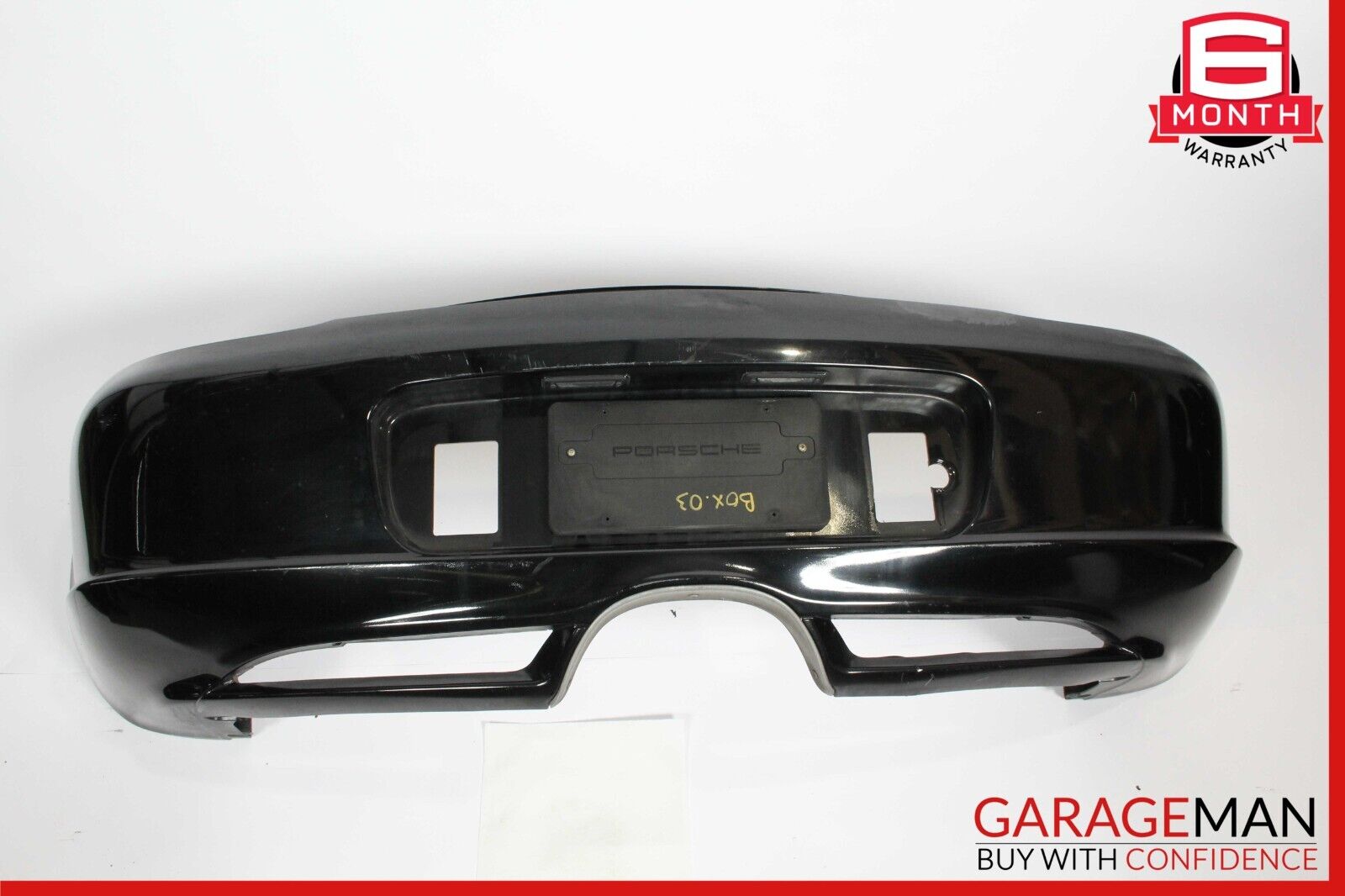 97-04 Porsche Boxster 986 Rear Bumper Cover Panel Assembly Black OEM
