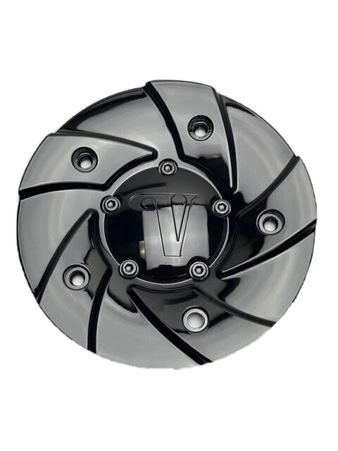 Velocity Gloss Black Wheel Center Cap 338-1 SJ708-30