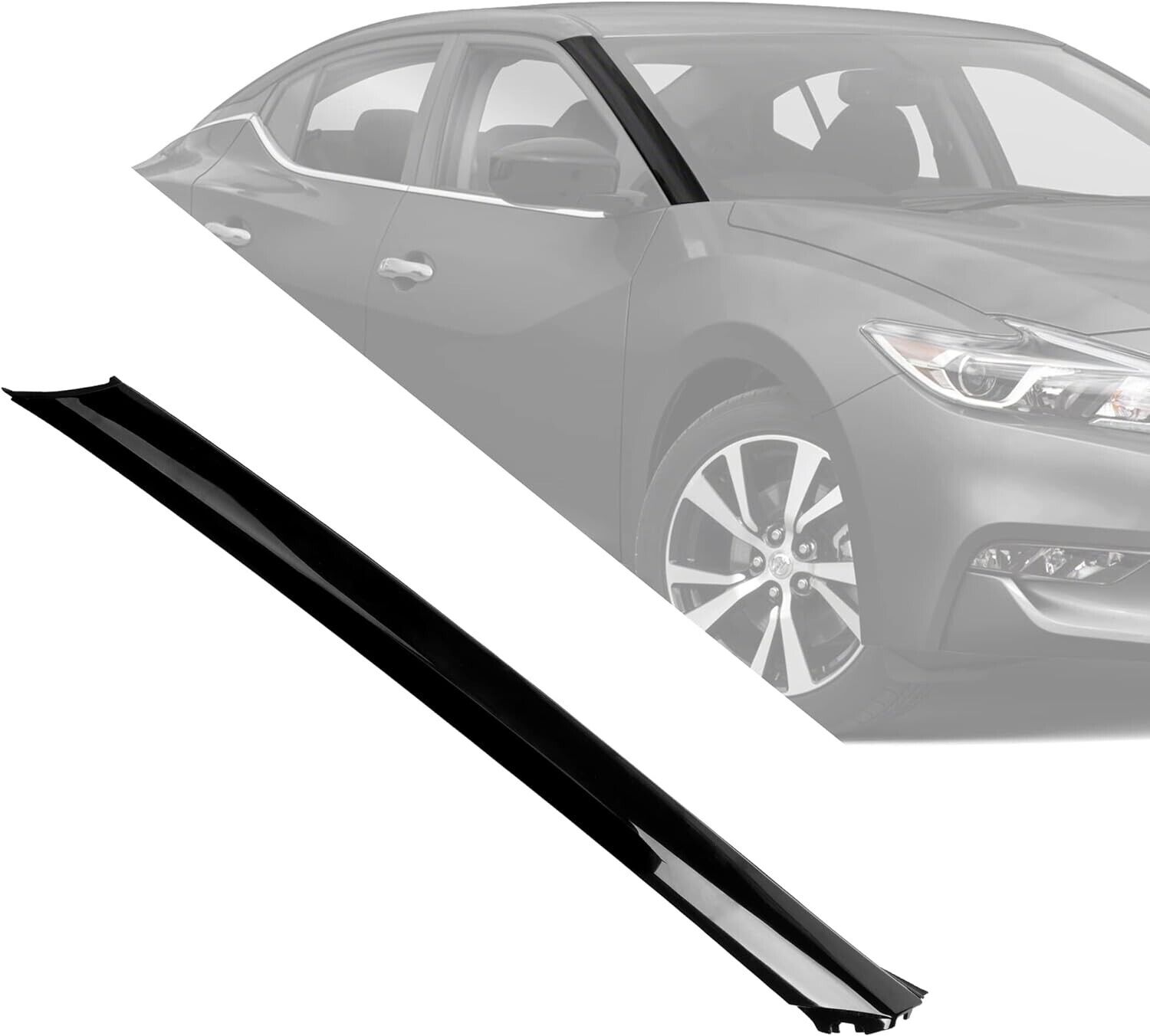 Front Windshield Outer Pillar Trim Molding Right Driver Side For 2016-23 Nissan