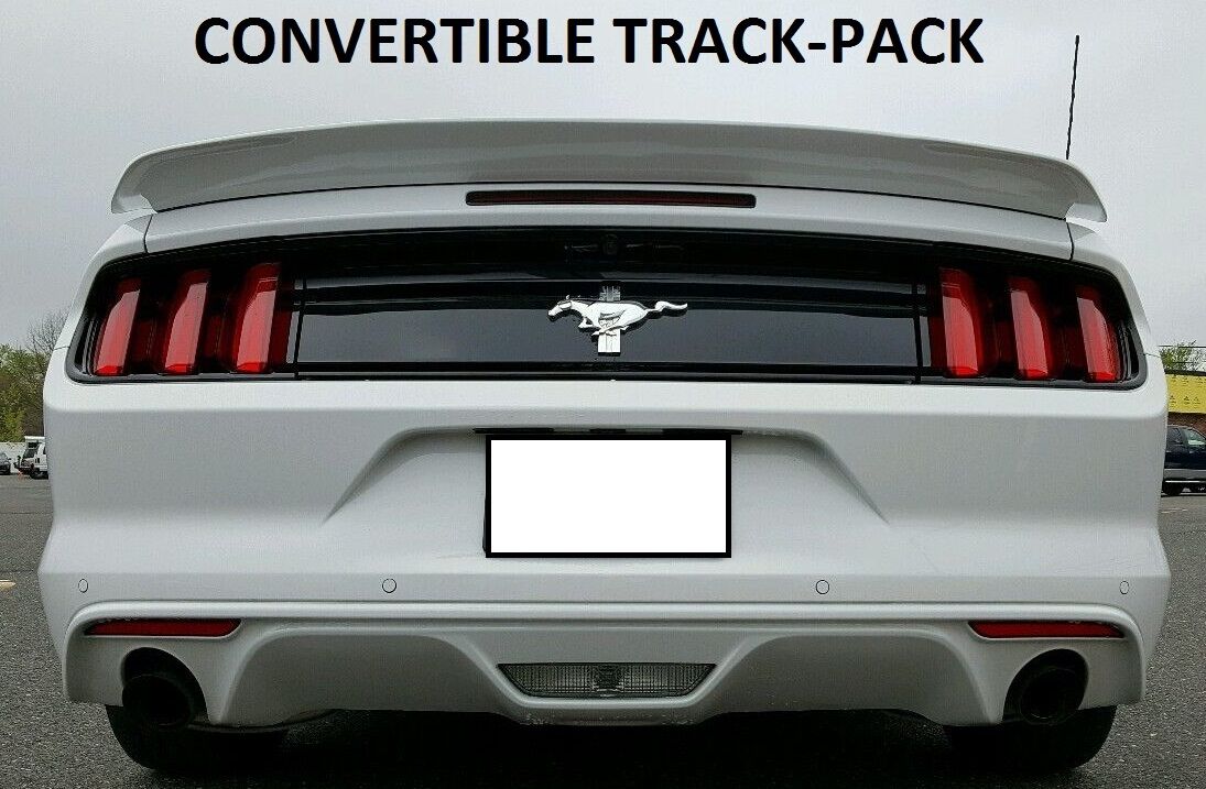 NEW PAINTED FOR 2015-2023 FORD MUSTANG CONVERTIBLE Track-Package Rear Spoiler