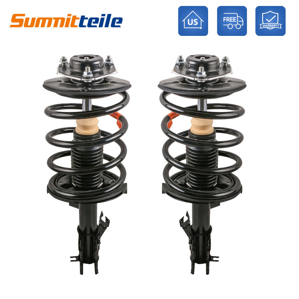 Pair Front Complete Struts Spring Assembly For 2002 -2006 Nissan Altima 2.5L