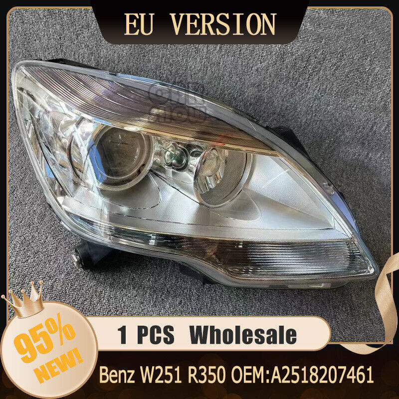 EU Right Xenon Headlight For 2010 2011 2012-2017 Benz W251 R350 OEM: A2518207461