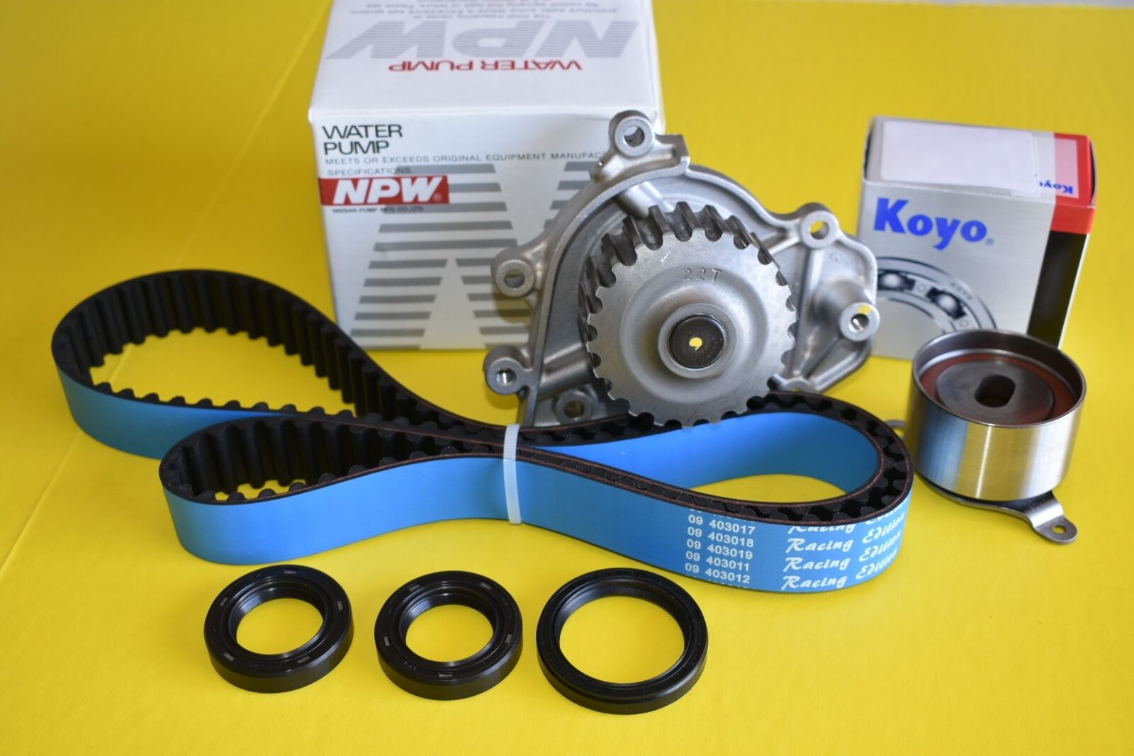 New Performance Timing Belt & Water Pump Kit B16A DOHC VTEC