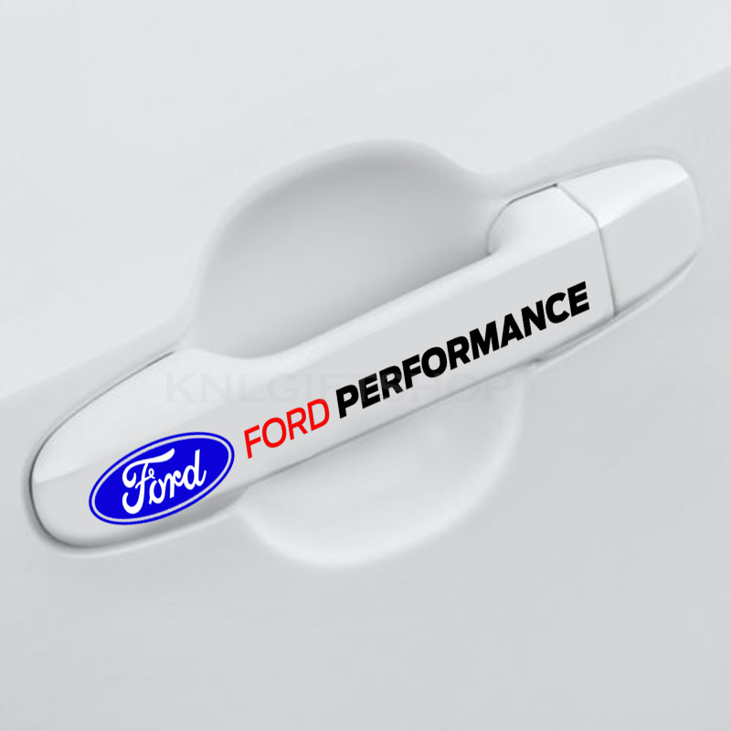Ford Performance Decal Vinyl Decal for Door Handle, Mirror, Wheel (2 pieces)