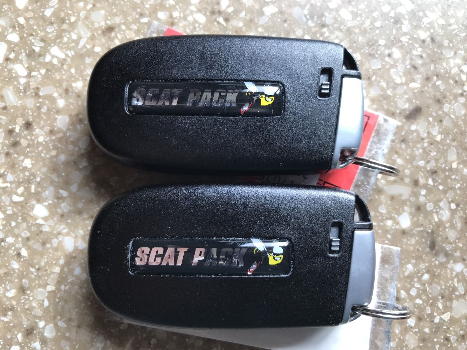 Scat Pack Challenger/Charger Key Fob Badges (set of 2)