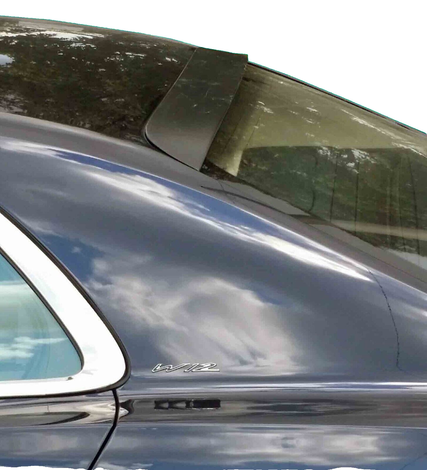 Bentley Continental Spur W12 Sedan  2014-19 lineaTesoro Roof Spoiler  Made  USA