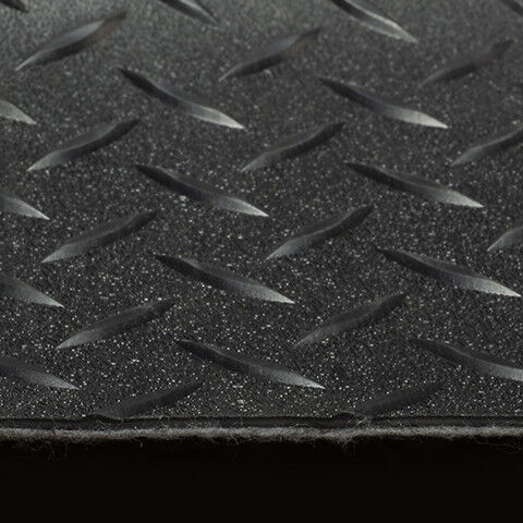 RV Flooring Diamond Black 8\' 6\