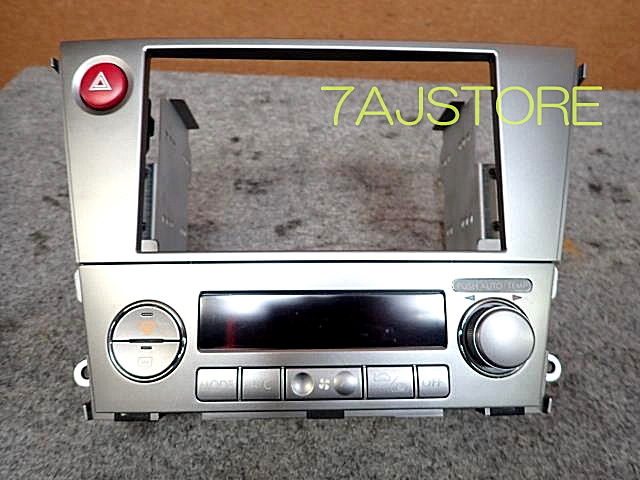 Subaru Legacy Outback BP BL AC Switch 2DIN Audio Panel 04-05 FH-201F2 72311AG000