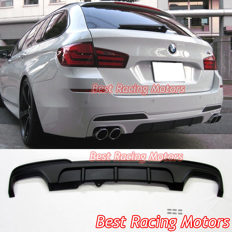 For 2011-2017 BMW F10 5-Series 550i (M-Sport) Performance Style Rear Diffuser