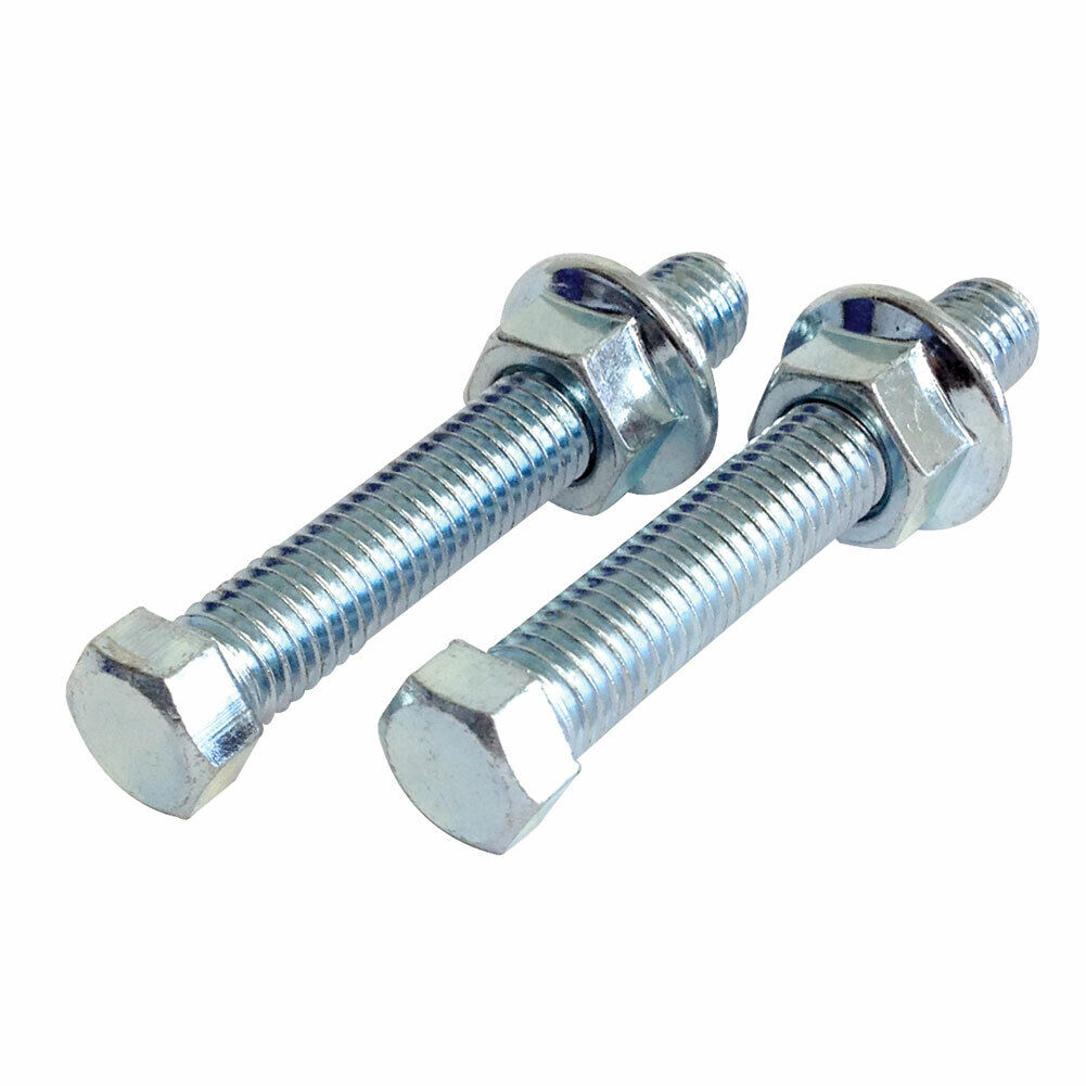 Motion Pro Motorcycle Rear Wheel Chain Tension Adjuster Bolts Swing Arm