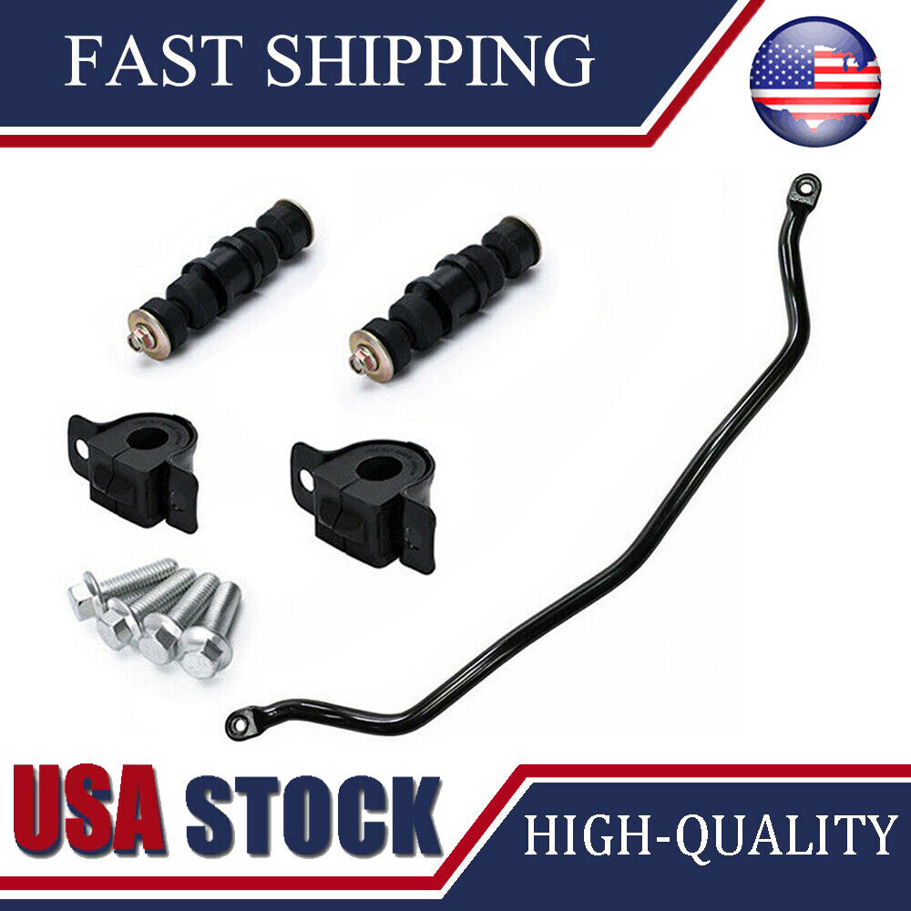 Front Stabilizer Sway Bar Bushing Link Kit For 97+ Pontiac Buick Chevy 10257316