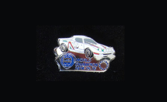 RARE Lancia Stratos Rally WORLD Champion 1974 75 76 HF LAPEL PIN VINTAGE CAR