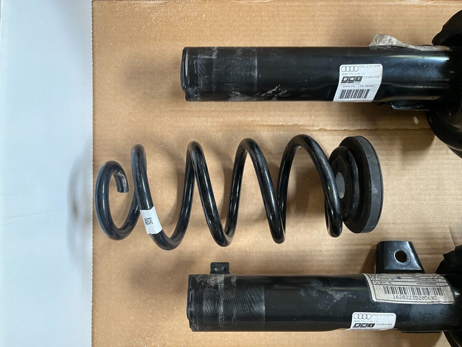2023 Audi TTS Front and Rear Suspension Kit