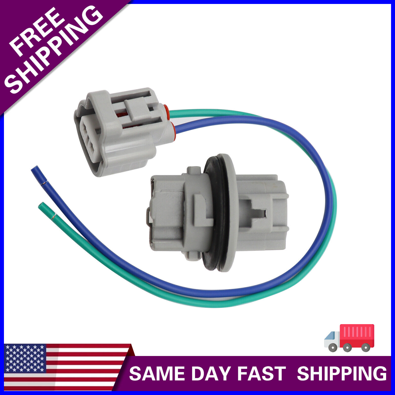 90075-60028 Turn Signal Socket Connector for Toyota Tacoma iQ 4Runner Camry