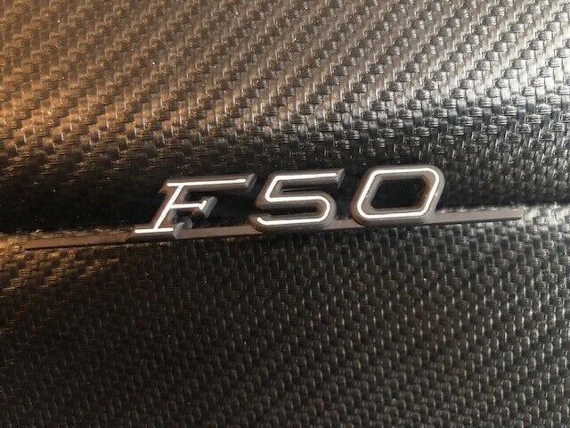 Ferrari F50 Emblem NOS  original dash emblem perfect condition new old stock