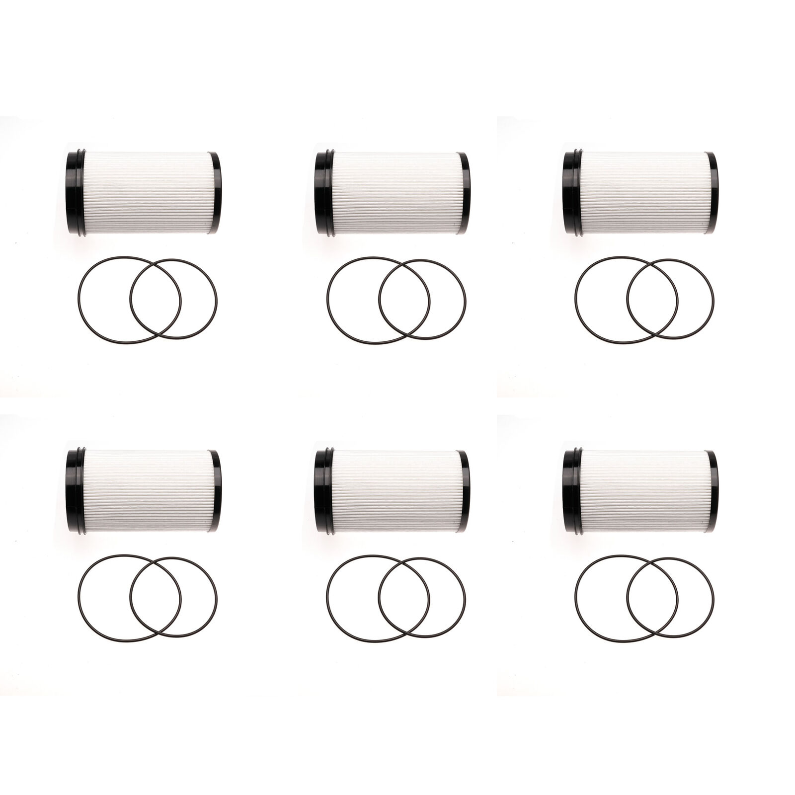 6 Packs Replacement For DDE R61709 Fuel Filter