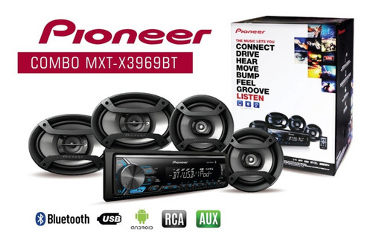 Pioneer MXT-X3969BT MP3/USB Digital Player + 6.5\