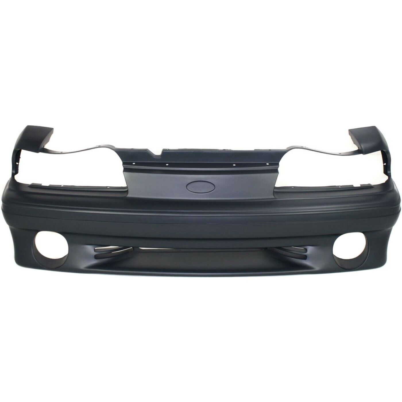 Front Bumper Cover For 1987-93 Ford Mustang Primed with Fog Lamp Holes F3PZ8190A