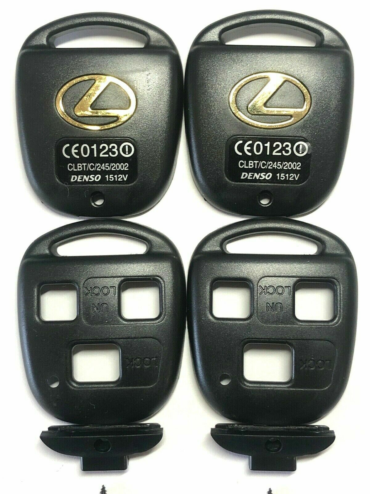 For 1999 2000 2001 2002 2003 Lexus RX300 Remote Key Fob Uncut Blade Shell Case