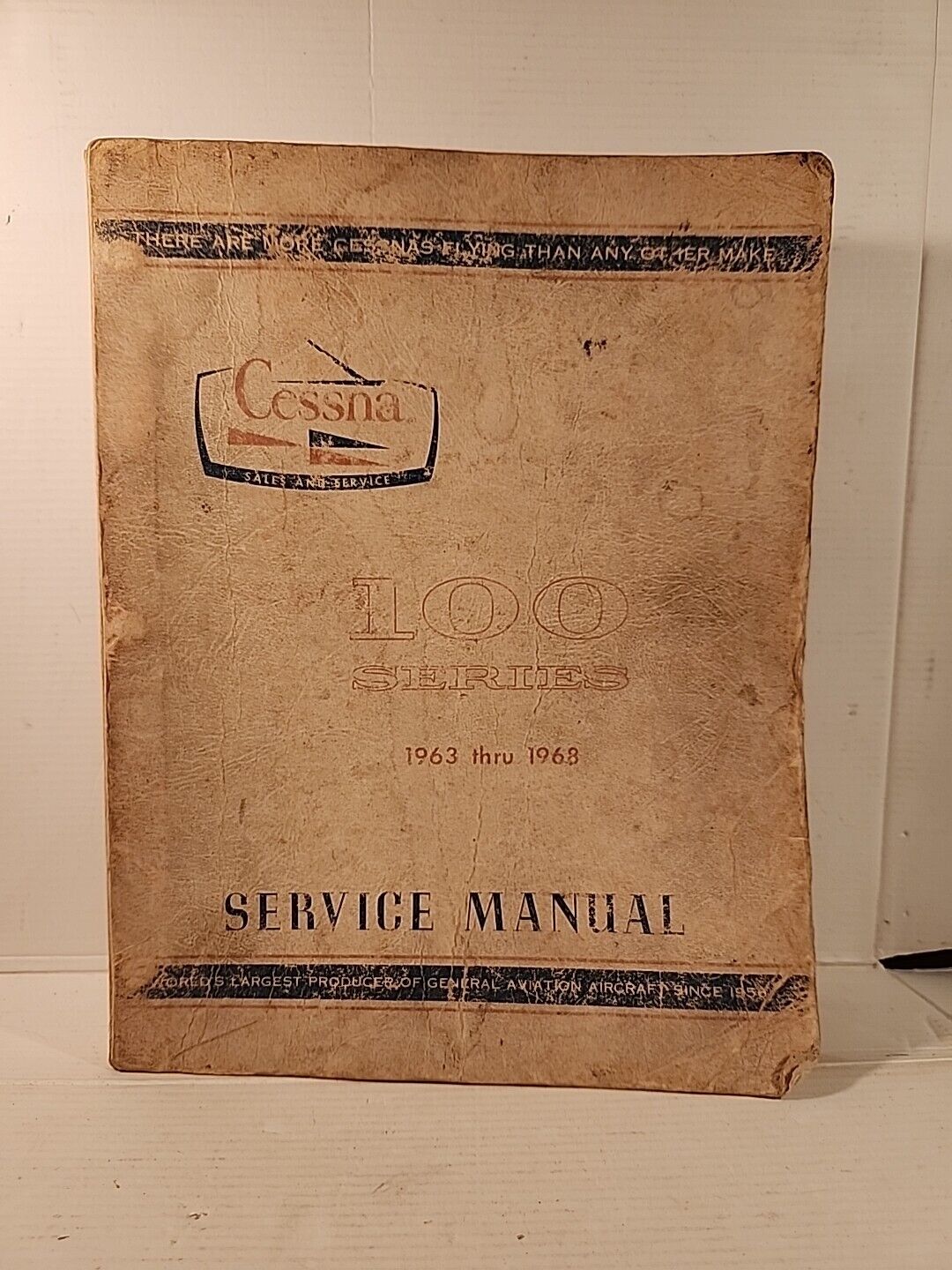 CESSNA SERVICE MANUAL 100 SERIES 1963 Thru 1968  BOOK