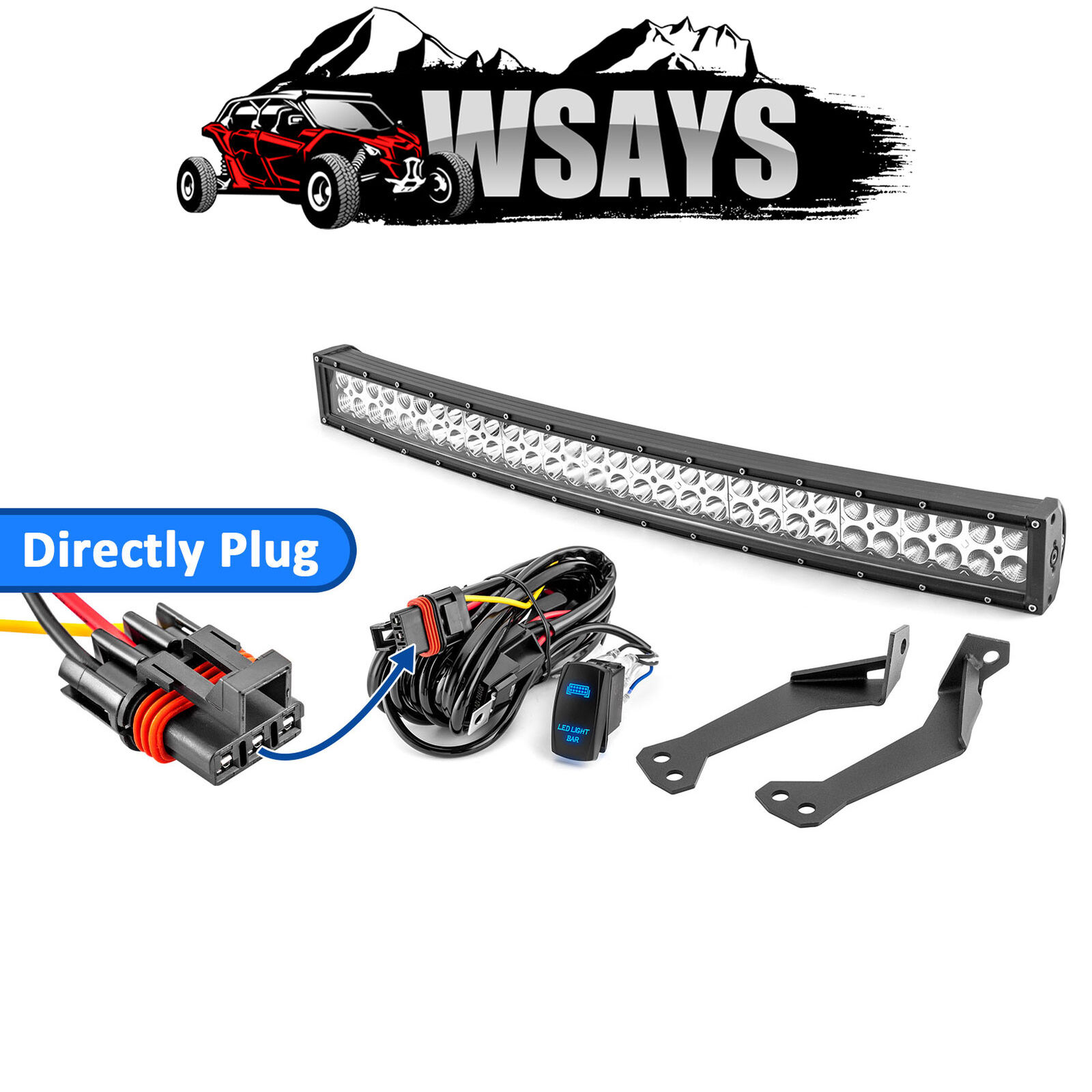 WSAYS For 2021+ Polaris RZR Trail S 1000/900 Roof 32\