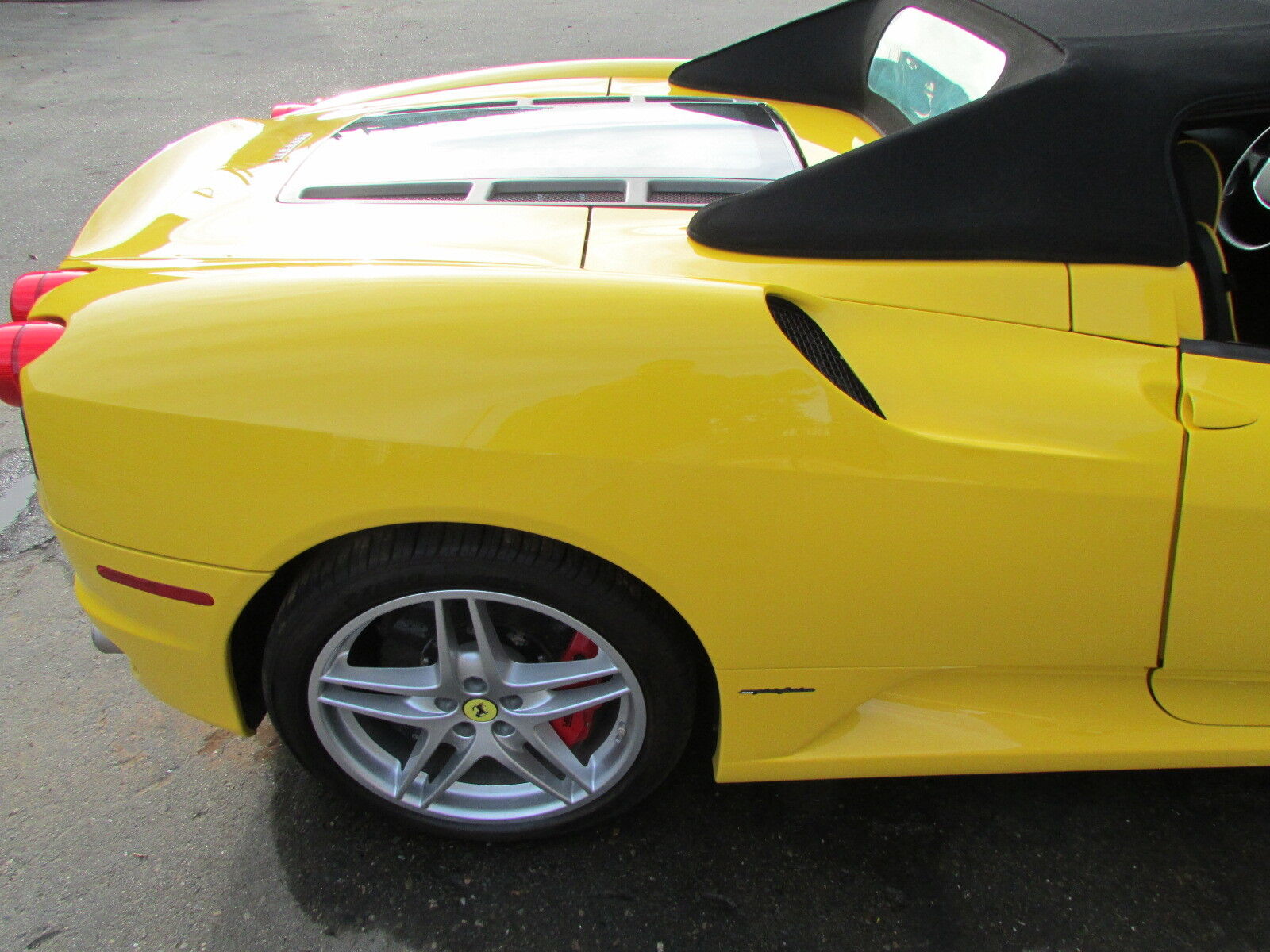 Ferrari F430 Spider, RH Rear Quarter Panel, Used, P/N 68385211