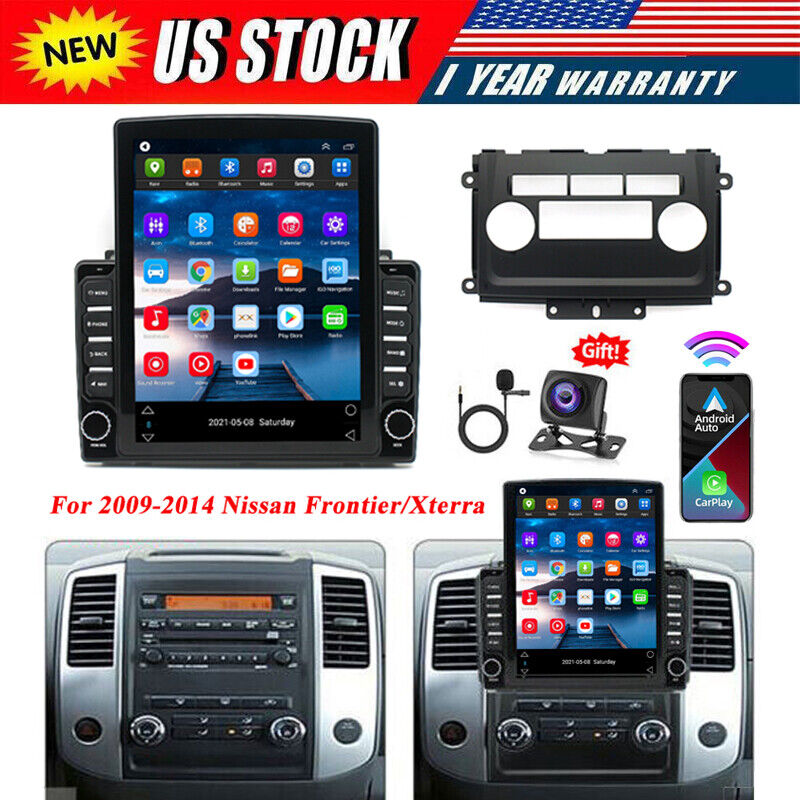 9.7\'\' CARPLAY FOR 2009-2014 NISSAN FRONTIER/XTERRA ANDROID 13.0 STEREO RADIO GPS