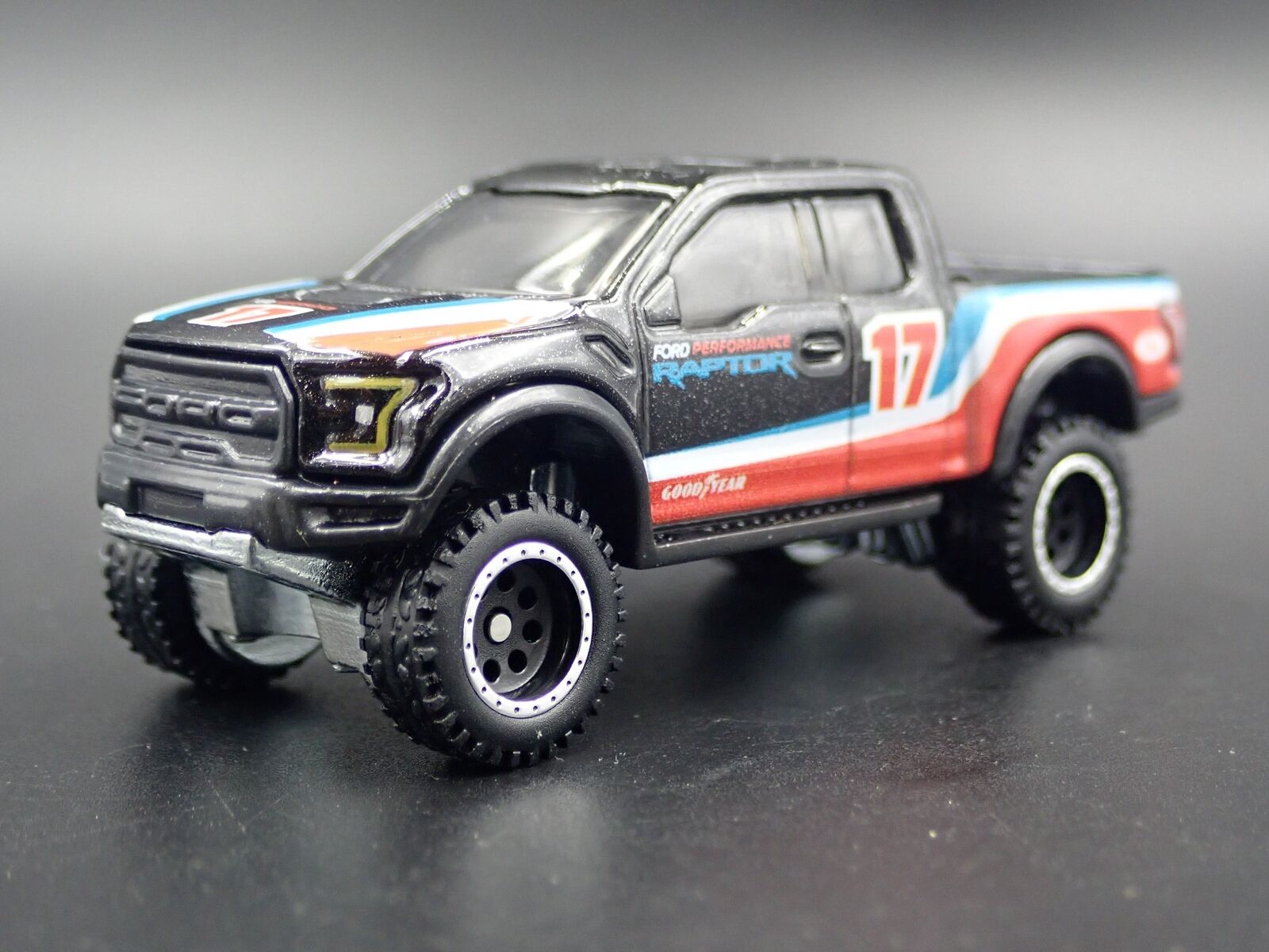 2017 - 2020 FORD F150 RAPTOR PICKUP TRUCK 1:64 SCALE DIORAMA DIECAST relisted