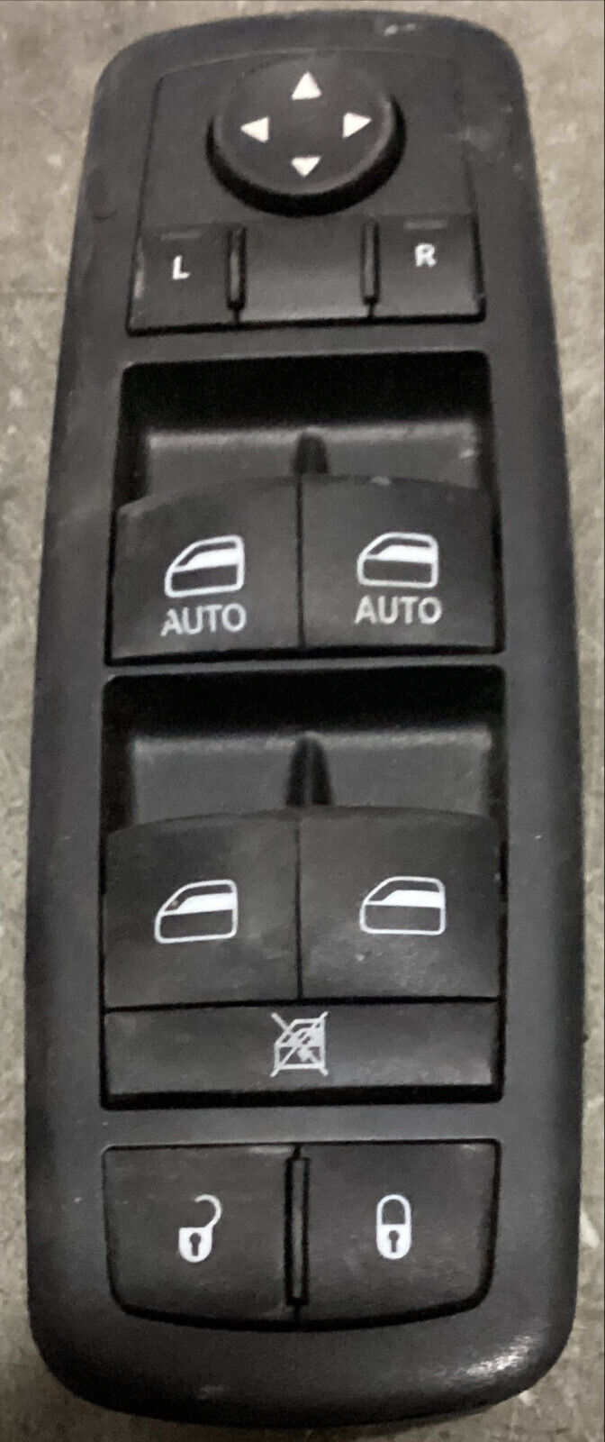 12-15 CHRYSLER TOWN & CONTRY DRIVER LEFT SIDE MASTER POWER WINDOW SWITCH 	OEM