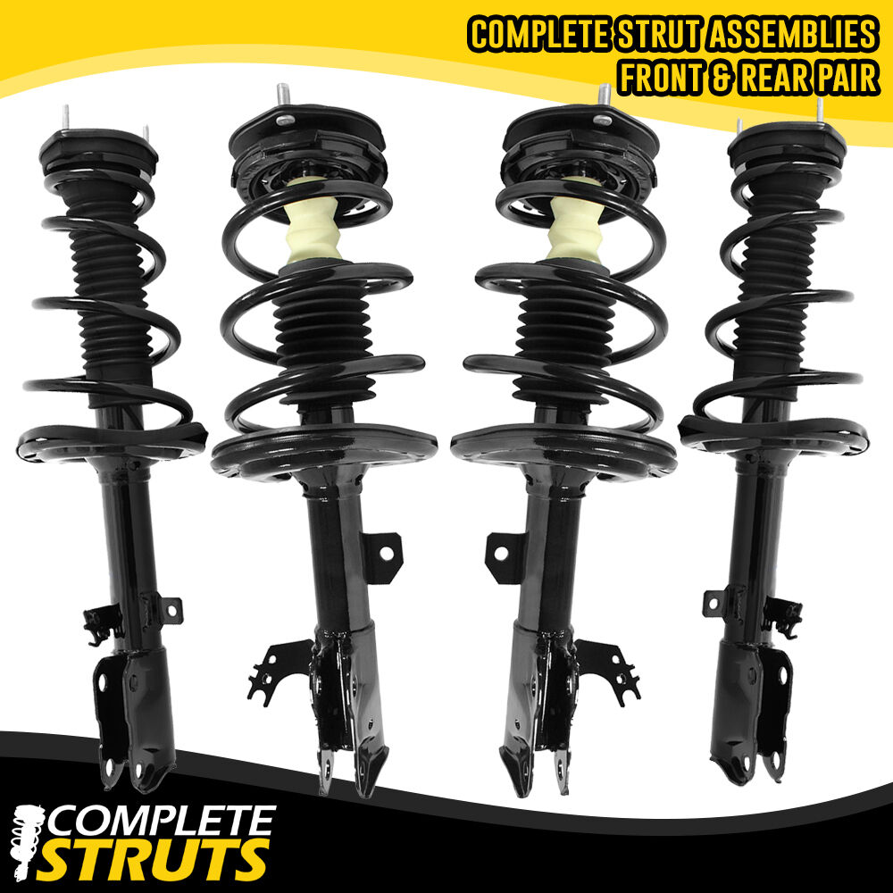 2012-2017 Toyota Camry SE XSE Front & Rear Complete Struts & Spring Assembly