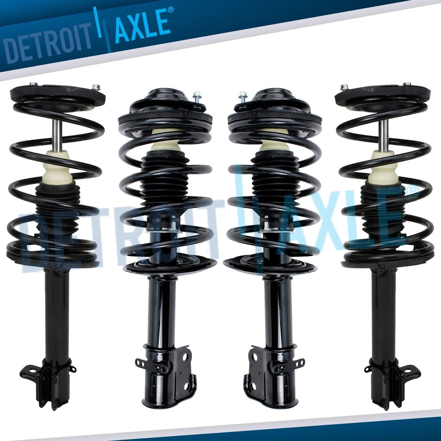 Front and Rear Struts w/ Coil Springs for Chrysler Plymouth Dodge Neon SX 2.0