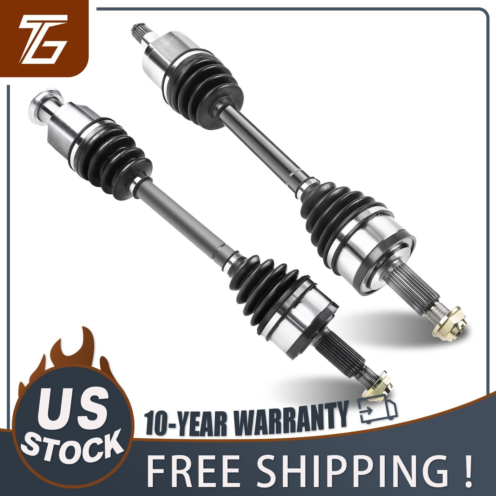 2x AWD Front Left Right CV Axle for Chrysler 300 Dodge Charger Magnum Challenger