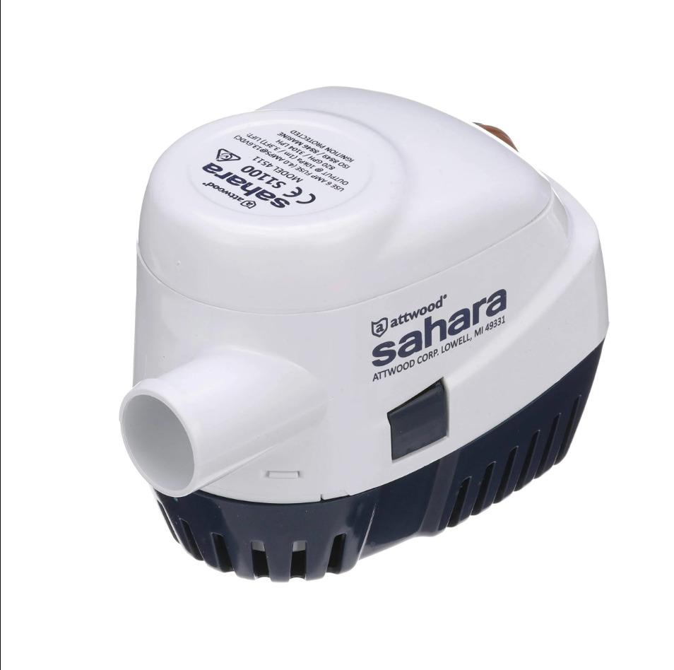 Sahara S1100 Automatic Bilge Pump - (4511-7) 1100 GPH
