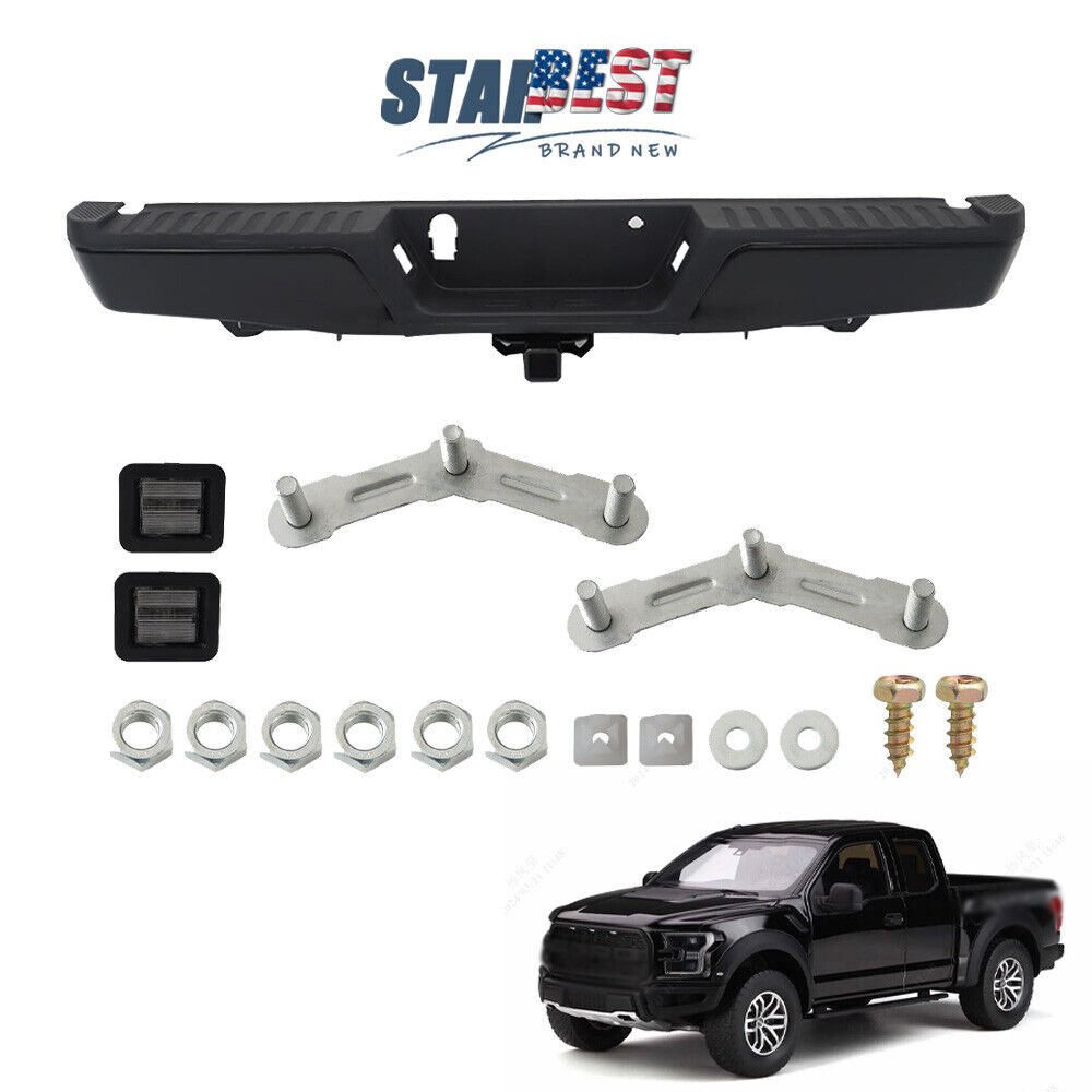 For 2015 2016-2020 Ford F-150 w/ Max Tow Steel Rear Step Bumper Assembly