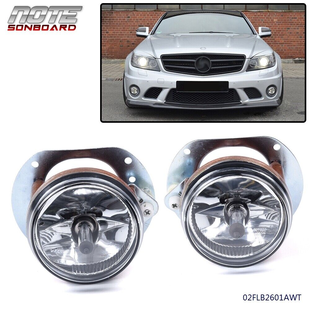 Fog Lights Driving Lamps Fit For Mercedes Benz W204 W251 W164 C300 ML320 CL550 