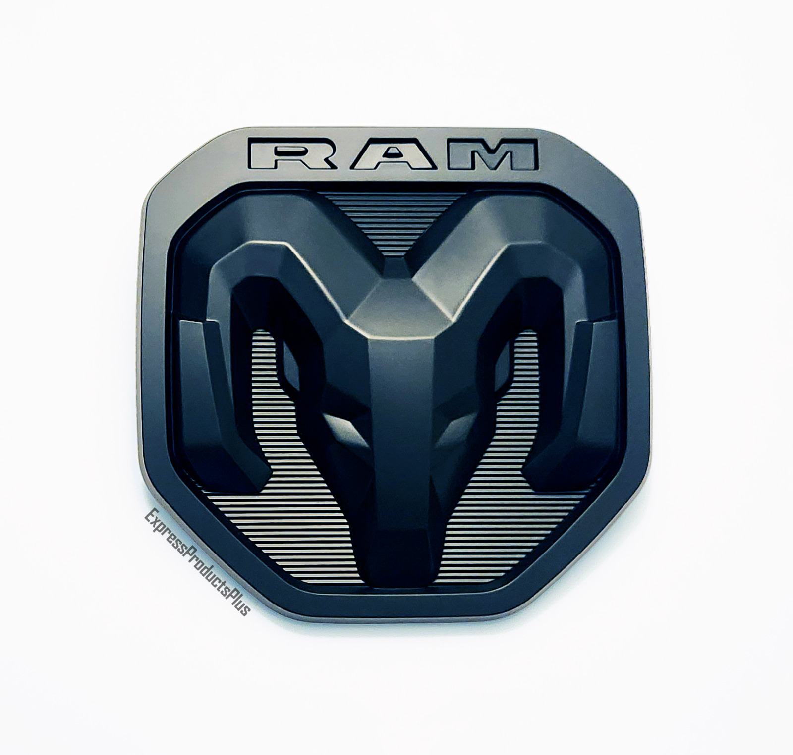New Tailgate Emblem Badge For 2019-2022 R-A-M 1500 DT 2500 3500 (Matte Black)