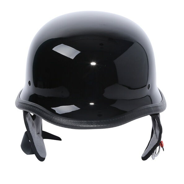 M L XL Motorcycle DOT German Half Face Helmet For Chopper Cruiser Biker TCMT US