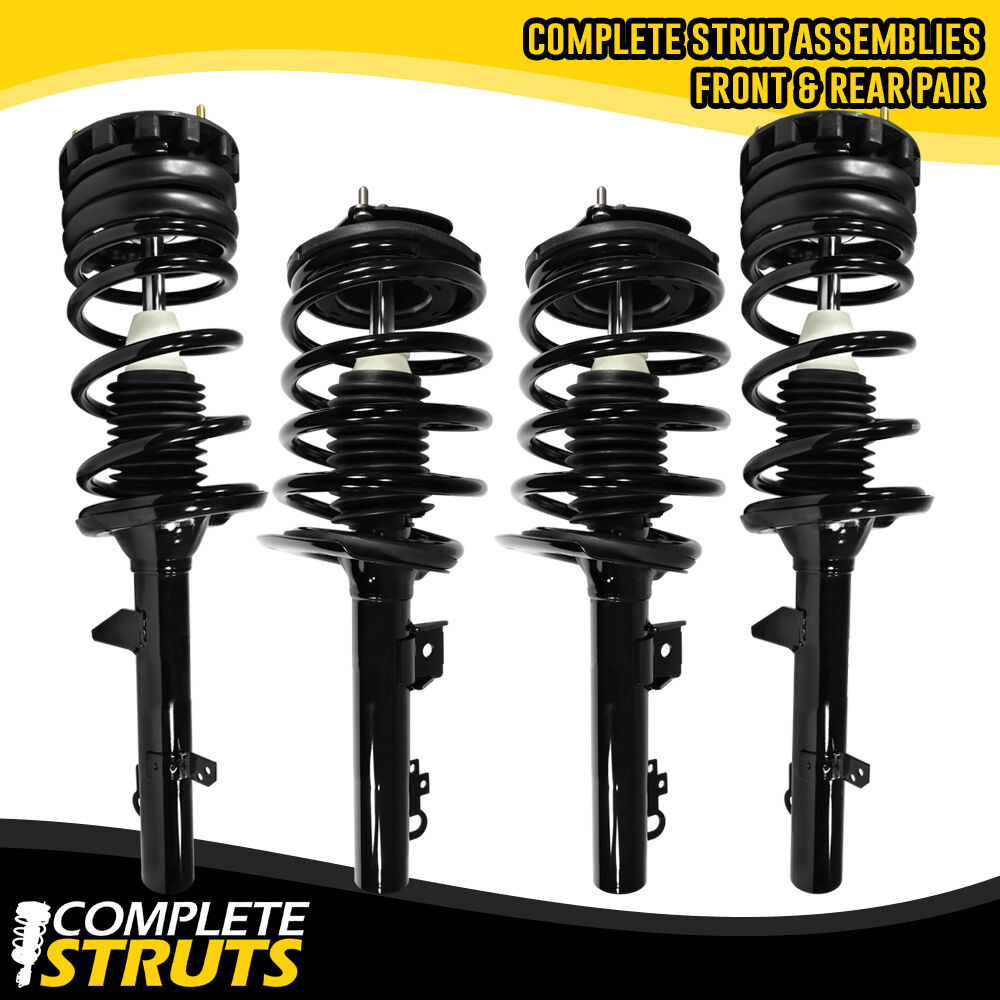 For 1996-2007 Ford Taurus Front & Rear Complete Struts & Coil Spring Assemblies