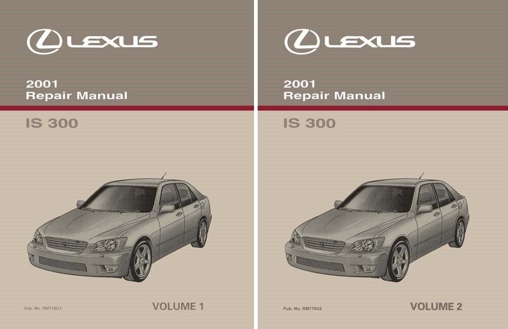 2001 Lexus IS 300 Shop Service Repair Manual Book