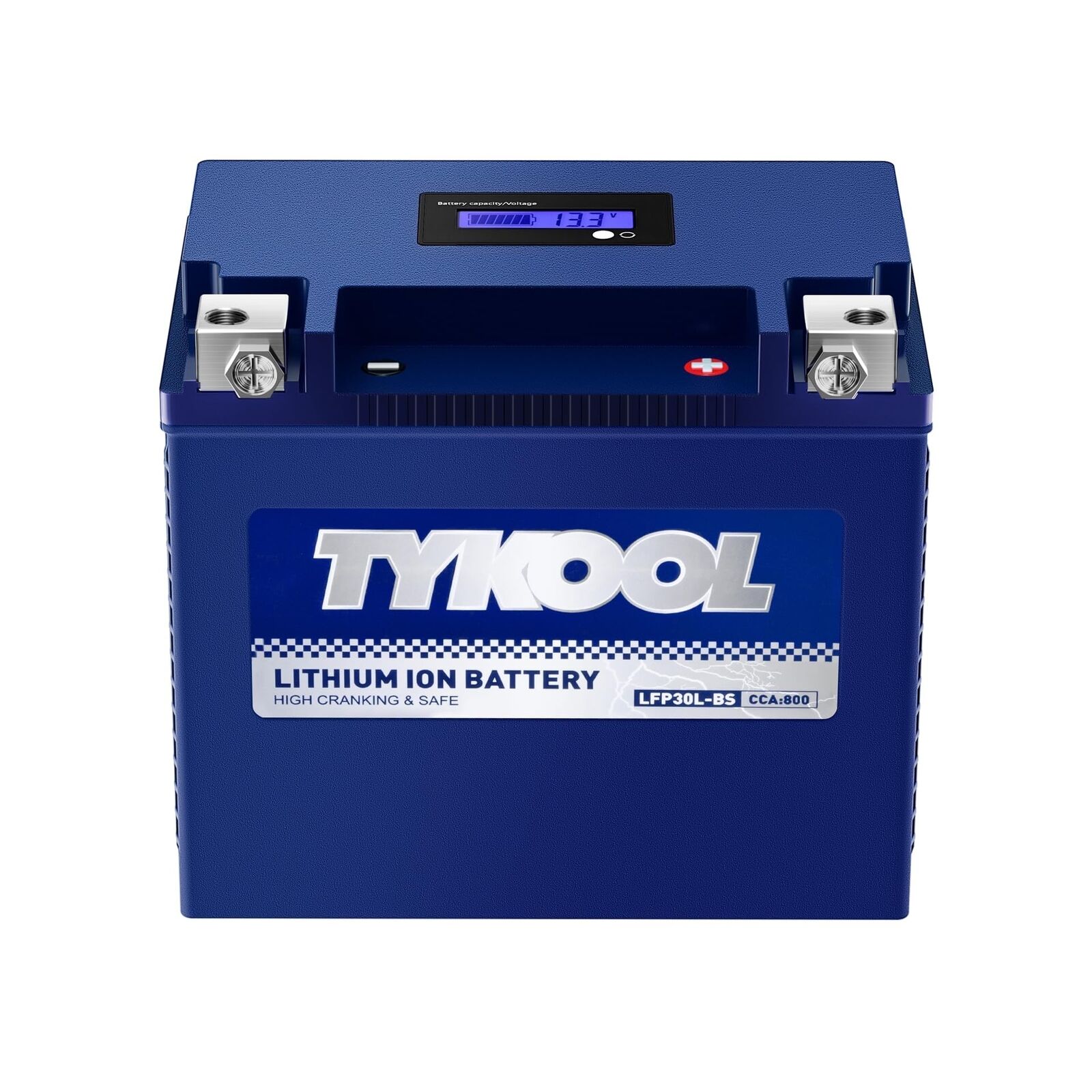 YTX30L-BS YIX30L-BS Lithium LiFePO4 Motorcycle Battery,12V 18Ah,800CCA,Built ...