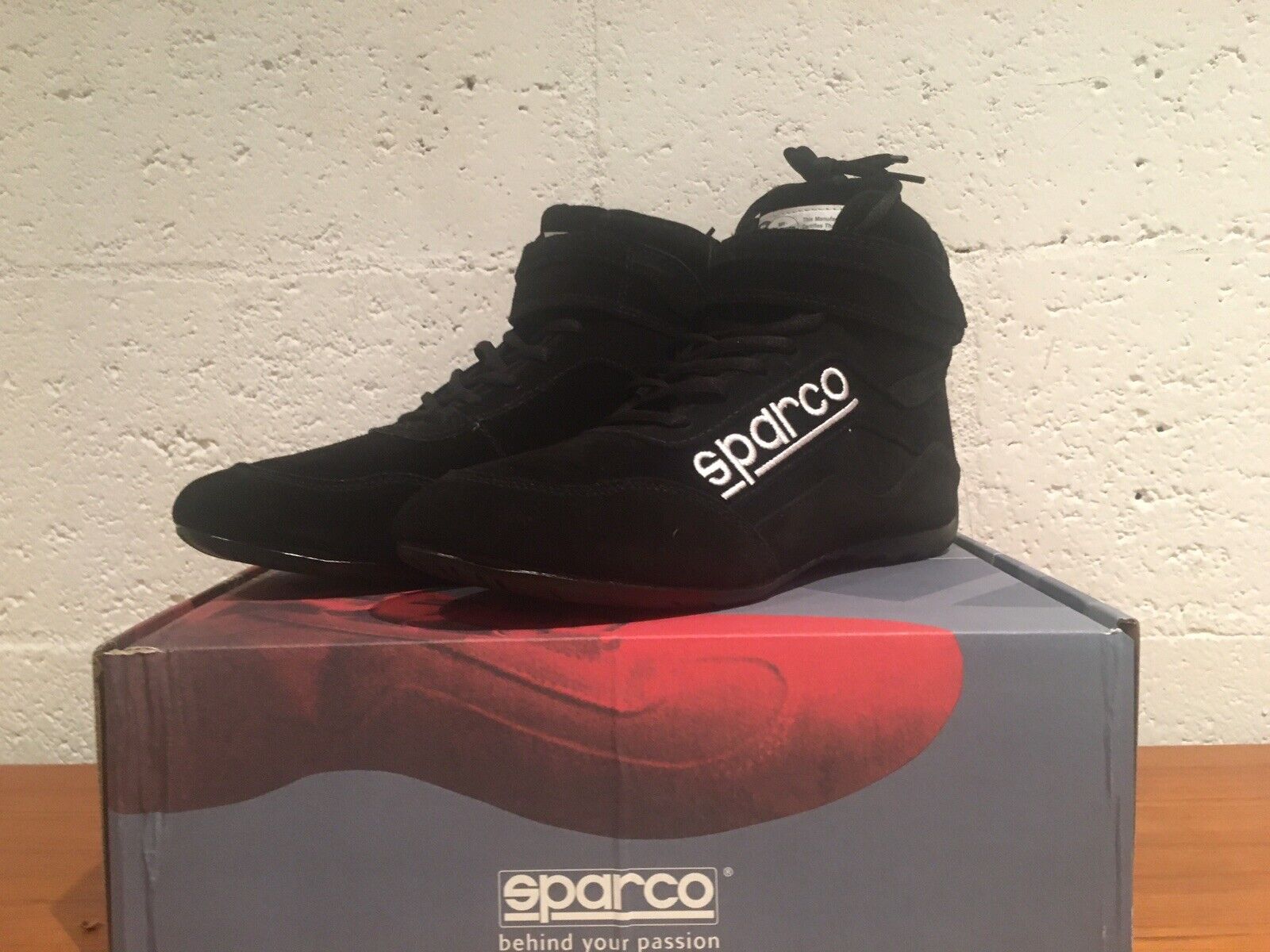 sparco racing shoes Size 8 Mens