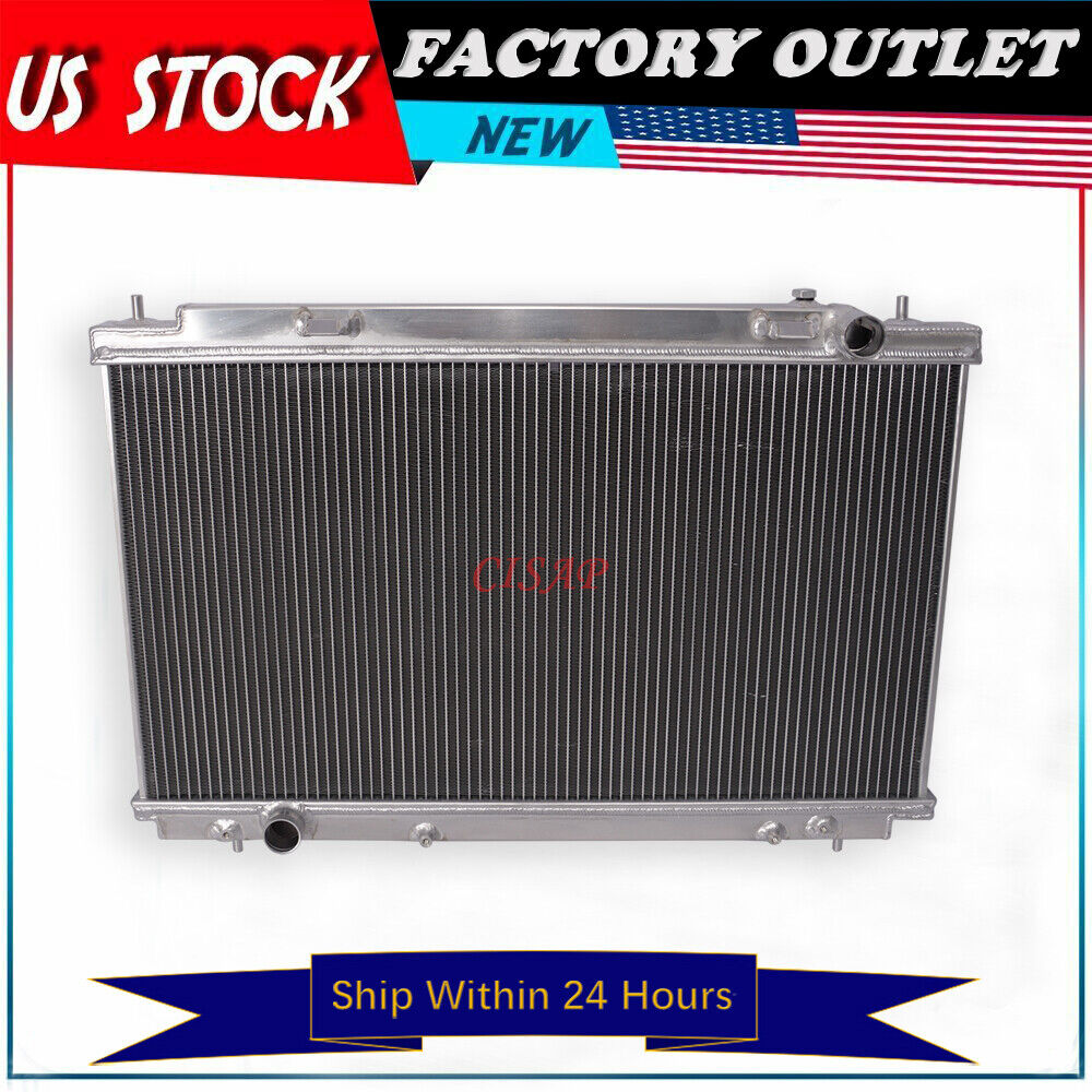 2Rows All Aluminum Radiator Fit For Nissan 350Z 3.5L 2007-2009 MT