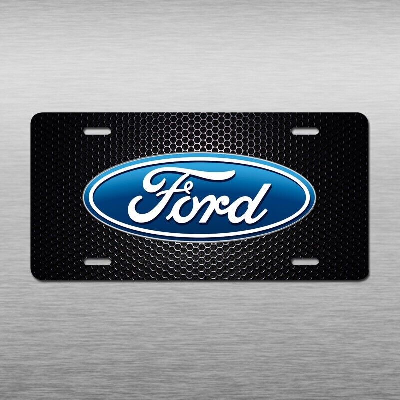 Ford Racing License Plate Automotive Aluminum Metal License Plate F150 Escape