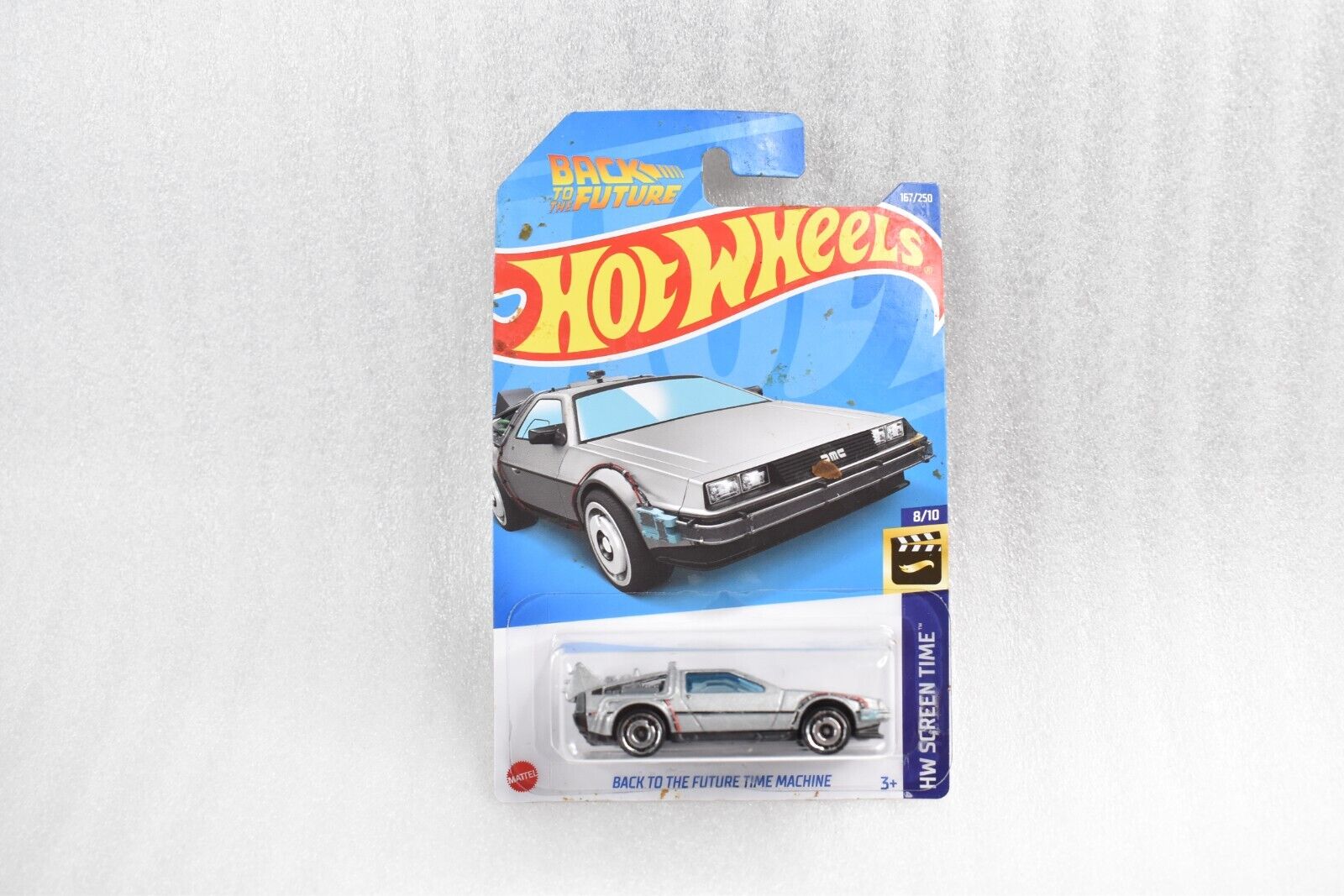 2022 Hot Wheels SCREEN TIME 8/10 BACK TO THE FUTURE TIME MACHINE - Box Ships