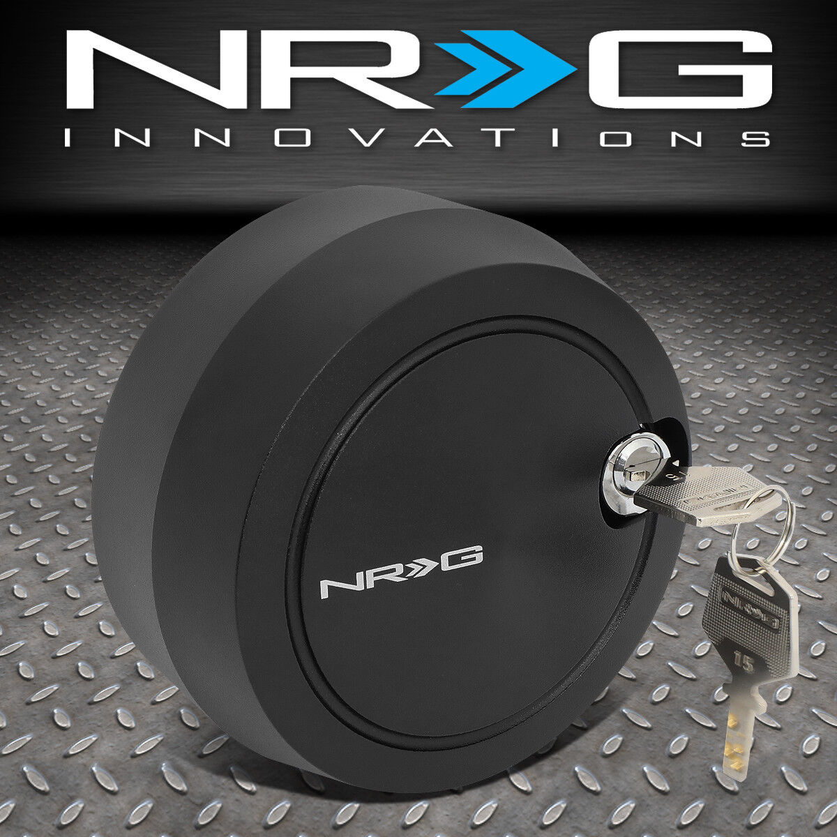 NRG INNOVATIONS VERSION 2 FREE SPIN COVER QUICK RELEASE HUB LOCK W/KEY SRK-201MB