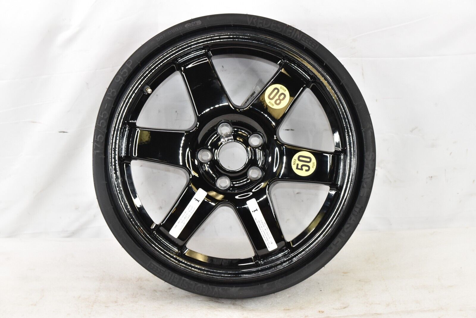 💎 14-17 Maserati Ghibli Emergency Spare Tire Wheel Donut Rim 6.00Bx18H2