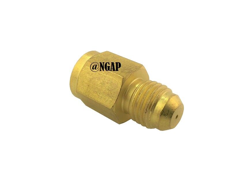 -4AN INLINE Turbo Oil Inlet Restrictor Fitting -4AN Male to -4AN Female 0.035\