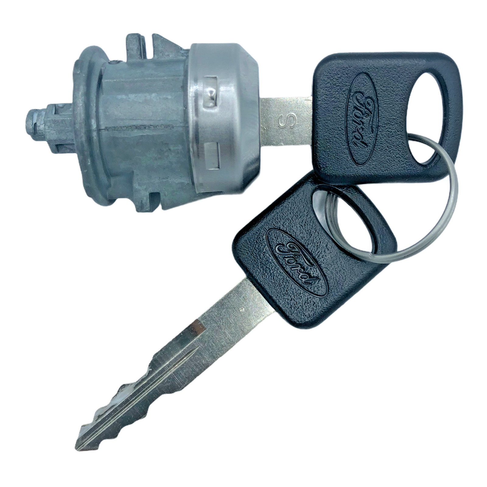 Ford F150 1996-2009  OEM Door Lock Cylinder & 2 Ford Logo Keys 