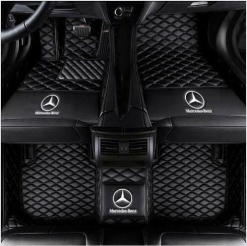 Fit  Mercedes-Benz 1998-2024 All Model Waterproof Luxury Carpets Car Floor Mats